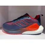 ADIDAS ALPHALAVA 慢跑鞋 運動鞋 男 愛迪達 路跑 緩震 BOOST底 透氣 休閒鞋 藍紅 H05042