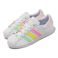 在飛比找momo購物網優惠-【adidas 愛迪達】休閒鞋 Superstar J 大童