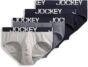 [Jockey] Men's Underwear ActiveStretch Brief - 4 Pack