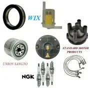 Tune Up Kit Filters Cap Wire Plugs For DODGE COLT 1.4L; w/ Calif.Emissions 82-83