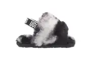 UGG Fluff Yeah Slide Marble Black 1123638T-BLK Toddler