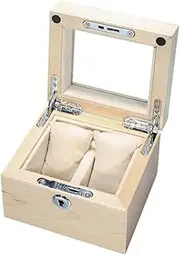 Watch Display Box Slot PU Leather Lockable Watch Organizer, Jewelry Display Drawer Box For Men And Women, 2 Tier Organizer Watch Display Case Watch Cases for Men (Color : C) FANDIAO