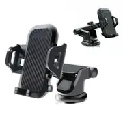 2X Long Neck Phone Holder Universal 360 Degree Windshield Mount Car Smart Cradle
