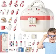 Doctor Playset for Kids | Kids Doctor Play Set - Doctor Pretend Play Equipment, Toddler Pretend Doctor Play Kit with Storage Box for Early Learning