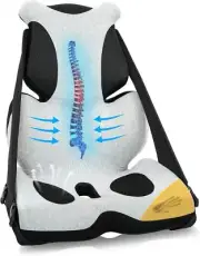 Snailax Memory Foam Office Chair Cushion, Lumbar Support Pillow,Car Seat Cushion