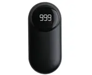 Rotating Folding Ultraviolet Lamp Handheld Mini Digital Display Sterilization Household Portable Ultraviolet Lamp-Black