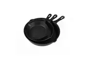 Toque Non Stick Cast Iron Frying Pan Set 3PCS