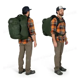 【OSPREY 美國 Farpoint 55L 旅行背包《黑》 】子母包/多功能/登山包/旅行箱
