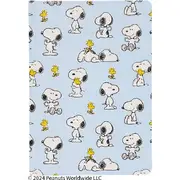 Snoopy A5 Hard Cover Notebook 192 Page Blue