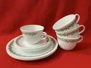 Corning Corelle SPRING BLOSSOM Livingware Set, 11 Pieces, Made In USA, A1515
