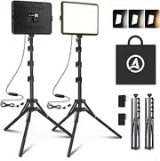 2 Piece LED Video Light Set