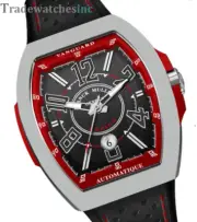 Franck Muller Vanguard Men's Black Watch - V45SCDTRCGACER