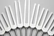 9 Sacred Solfeggio Tuning Fork Set velvet pouch + mallet
