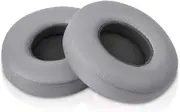 Replacement Ear Pads for Beats Solo 2 Solo 3 - Replacement Ear Cushions Memory Foam Earpads Cushion Cover for Solo 2 & Solo 3 Wireless Headphone (Grey