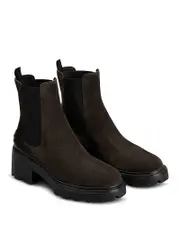 Tod's Women's Pull On High Heel Chelsea Boots