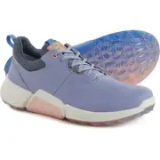 Women's ECCO BIOM H4 GTX Leather Golf Shoe 108203 Eventide/Misty EUR 40/US 9-9.5