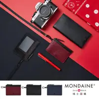 在飛比找ETMall東森購物網優惠-【MONDAINE 瑞士國鐵】蘇黎世系列4卡零錢證件套 / 