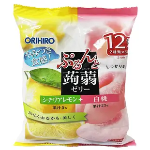 蒟蒻果凍 orihiro 不沾手蒟蒻 手撕包果凍 葡萄果凍 咖啡凍 日本原裝