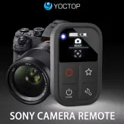 Wireless Remote Control for SONY Cameras with OLED Screen, Compatible with RMT-P