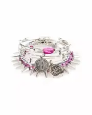 Alex and Ani Set of 5 friend beaded Wrap Bracelet bangles a14fls21 USA MADE