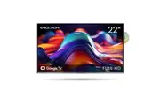ENGLAON Frameless 22' Full HD Google Smart 12V TV With Built-in DVD player and Chromecast
