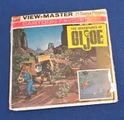 RARE SEALED Gaf B585 The Adventures of GI Joe view-master 3 Reels Cartoon Packet