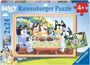 Ravensburger - Bluey Let's Go! Puzzle 2x24pc