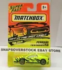 1994 MATCHBOX SUPERFAST YELLOW FERRARI TESTAROSSA, MBX #75, GOLD RIMS, VHTF