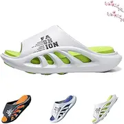 [lunhaifi] Mens Recovery Sandals With Comfortable Plantar Fasciitis Fashion,Mens Sandals Extra Wide With Arch Support
