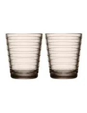 [IITTALA] Aino Aalto Set of 2 Tumbler Linen