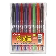 PILOT FriXion Ball Erasable & Refillable Gel Ink Stick Pens, Fine Point,