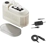 Portable Ice Machines for Home No Plumbing Self-Cleaning Ice Cubes Maker Portable Small Clear Ice Cubes Maker ABS RV, A