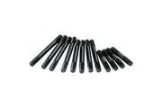 Milodon Main Studs Straight 4-Bolt Main Chevy Large Journal Small Block with Milodon Caps Windage Tray Kit