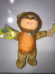 Cabbage Patch Kids Cuties SAFARI FRIENDS #26 KONA LION 9" DOLL NEW BROWN EYES