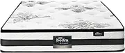 BEDRA BEDDING Foam Mattress 34CM - Medium-Firm Support Cool Gel Infused Foam for Luxurious Rest Pressure Relief, Single Size