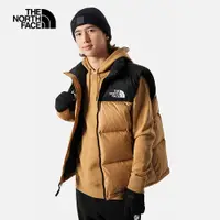 在飛比找PChome24h購物優惠-【The North Face】男 防潑水收納連帽羽絨背心-