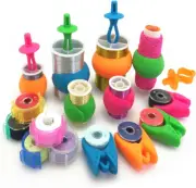 70Pcs Thread Spool Huggers -Thread Spool Savers/Bobbin Holders/Bobbin Clamps/Sew