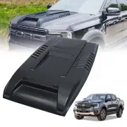 Matte Black Bonnet Scoop Raptor Style For Ford Ranger Everest Next Gen 2022-2025