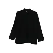 [Uma Wang] Uma Wang Frog-fastening Patch-pocket Jacket S BLACK