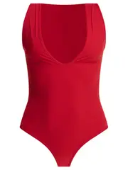 [Loulou De Saison] Loulou De Saison-Beachwear Swimwear Rosso-Donna M