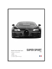 [Namly Design] Poster - Bugatti Veyron Super Sport