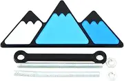 Grille Badge Emblem Deco ion Label Repla ent for 4Runner Tundra Sequoia Hig Ander Blue One Size