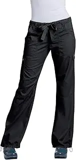 [koi] Classics 701 Women's Lindsey Scrub Pants, Black, XX-Small