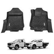 5D Car Floor Mats for Mazda BT-50 BT50 Single / Extra Cab 2011-2020