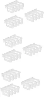 jojofuny 3sets Refrigerator Space Partition Draw Dividers for Fridge Side Door Separator 12pcs*3
