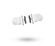 Bugaboo Bee handle bar locks replacement set White
