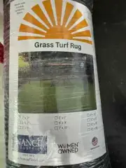 Artificial Grass Turf Lawn 0.8" Indoor Outdoor Rug Synthetic Grass Mat 2'x3'