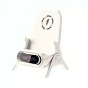 15W Fast Wireless Charger Stand Dock For iPhone Samsung Android Phone