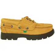 Kickers Lennon Boat Slip-On Brown Nubuck Leather Mens Shoes 1-15705 UK 8 EU 42 US 8.5
