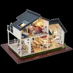 普羅旺斯成品 DIY小屋 全新現做 代客組裝 大型歐式別墅袖珍屋成品 娃娃屋 模型屋成品 精緻禮物